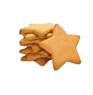 Gingerbread Stars 4 pack (DF)