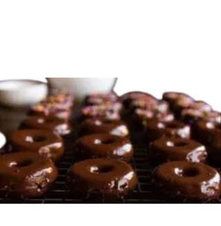 Mini Chocolate Donuts with  sprinkles 6 pack (DF)